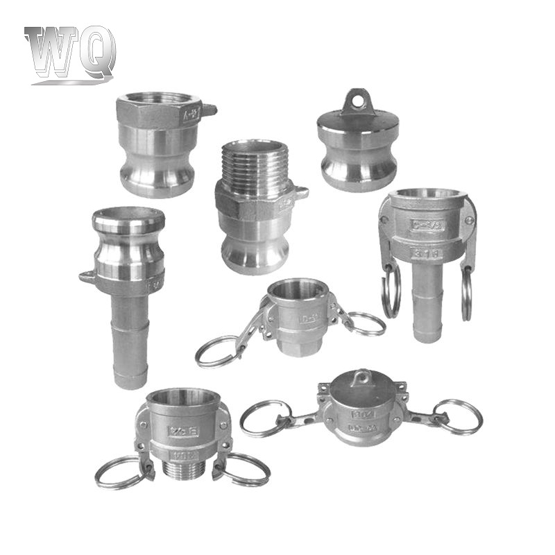 Stainless Steel Tube Connector Quick Release Camlock Couplings